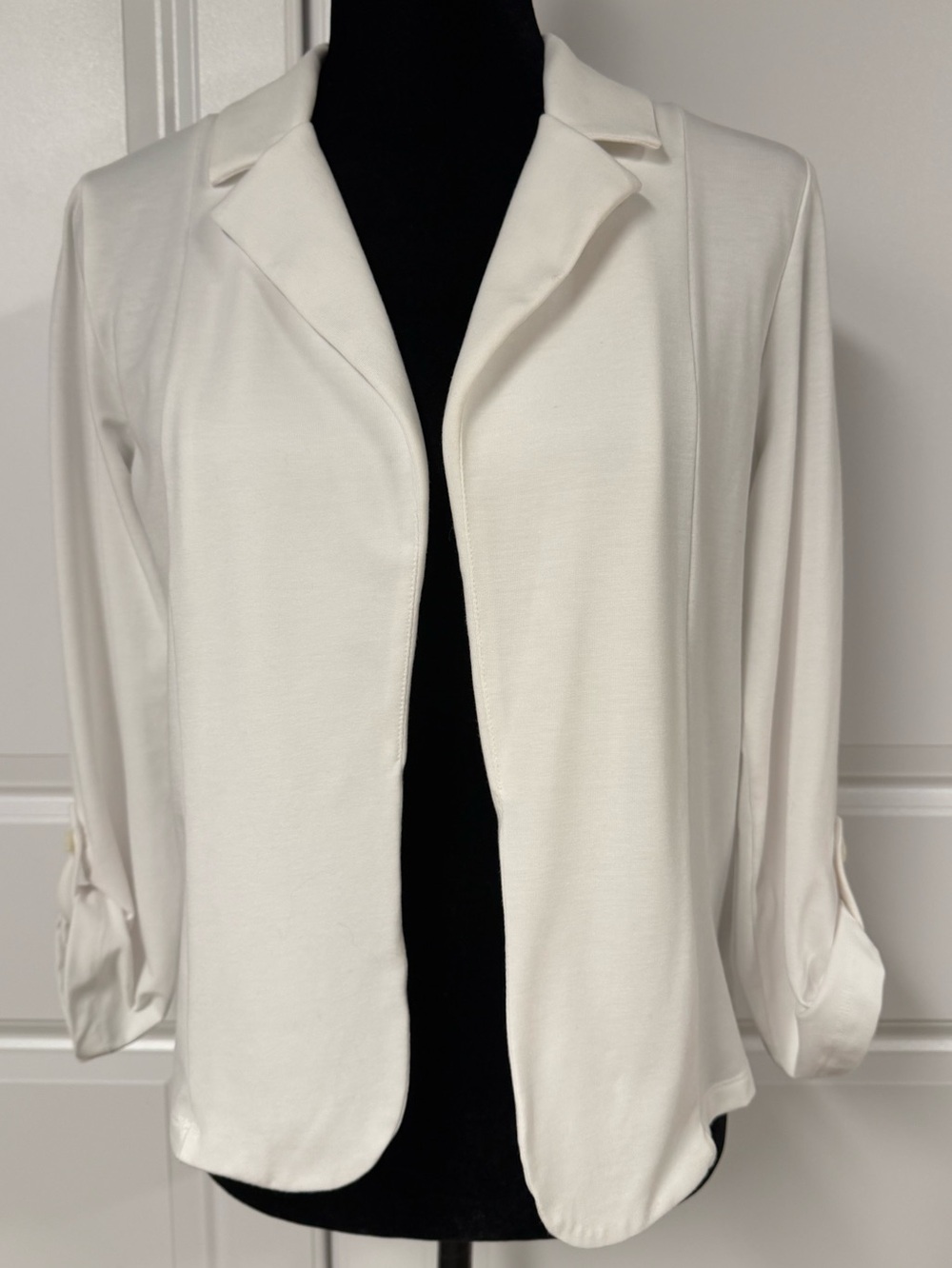 Willi Smith Open Front Collard Jacket